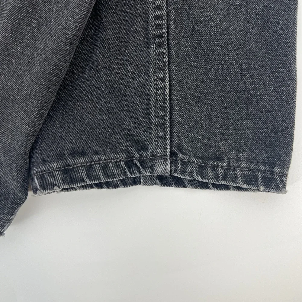 Levi's 550 Black Jeans Men's Size 36 x 29 Relaxed Fit Tapered Red Tag